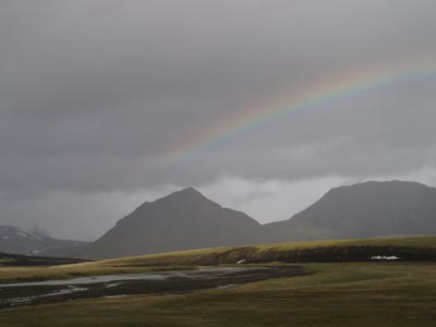 Rainbow over Sauleysu